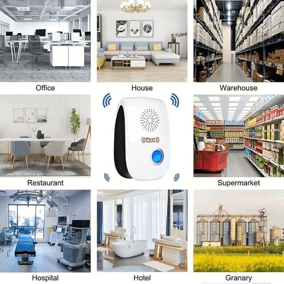 Ultrasonic Pest Insect Repellent for Indoor Pest Control - Picture 5 of 10